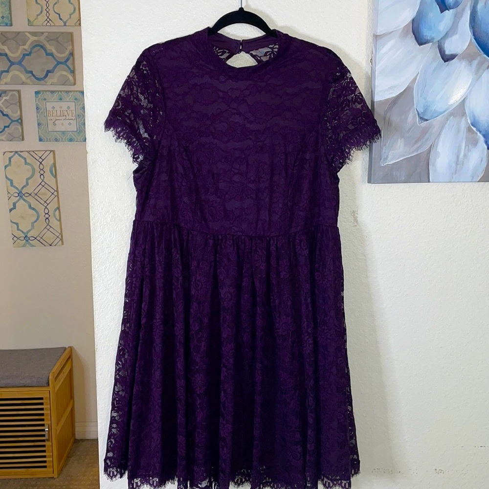 Fancy Lace plus size dress